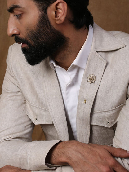 The Lion Power Lapel Pin