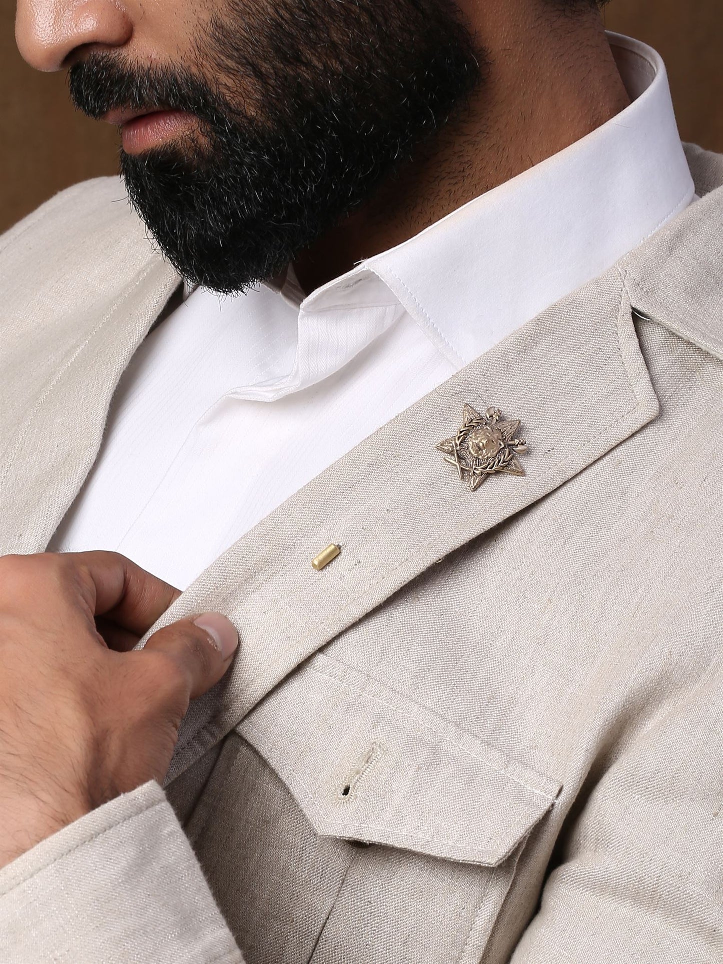 Merit Lion Lapel Pin