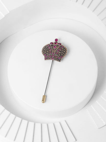 The Magestic Crown Lapel Pin