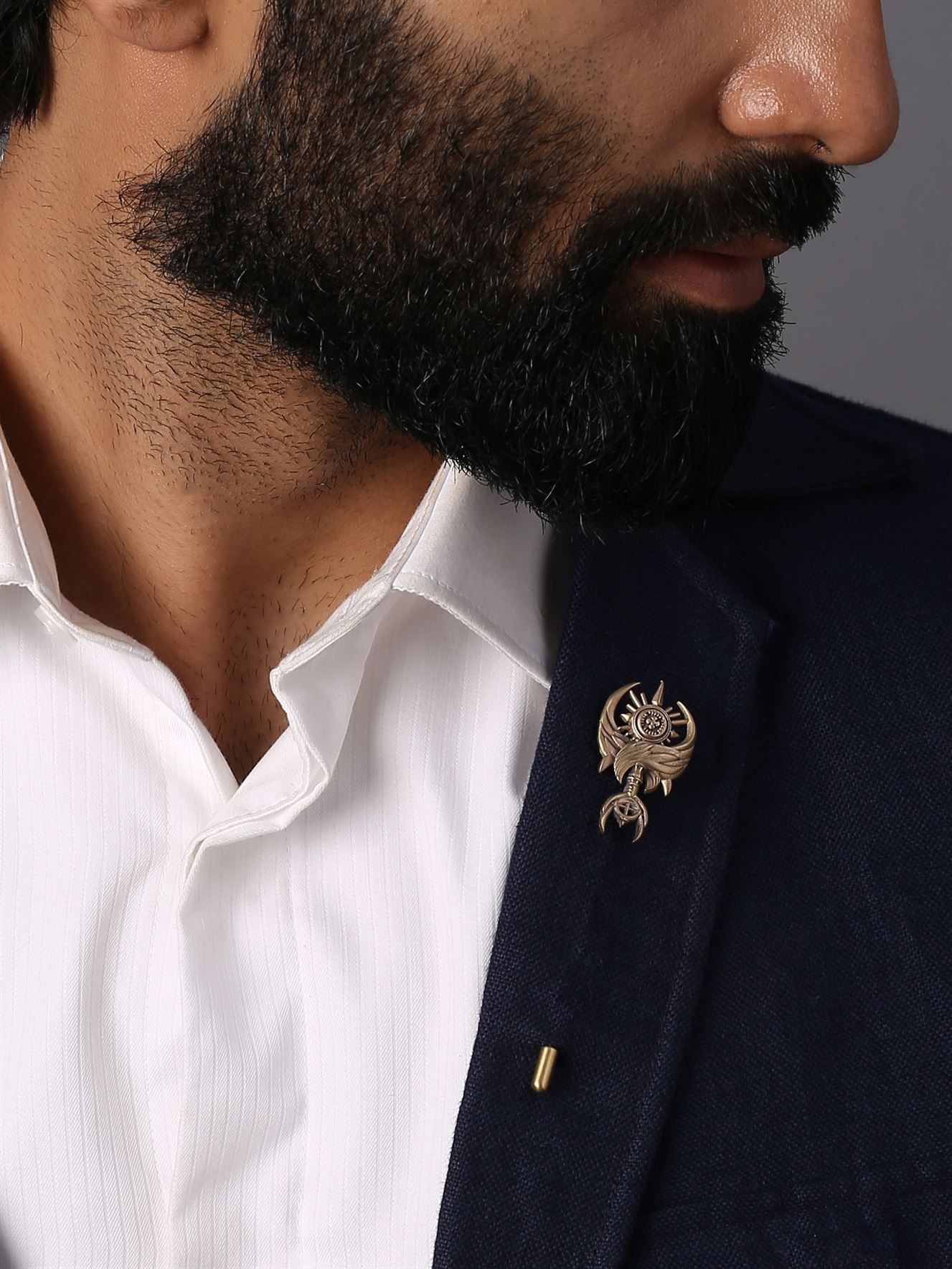 Vintage Spear Lapel Pin