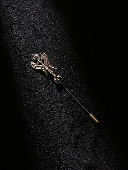 Medieval War Weapon Lapel Pin