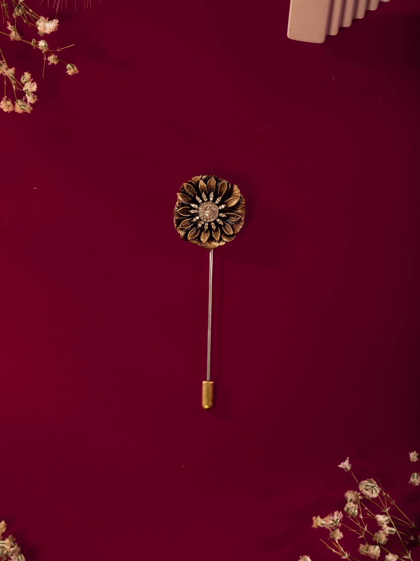 Floral Marvel Lapel Pin