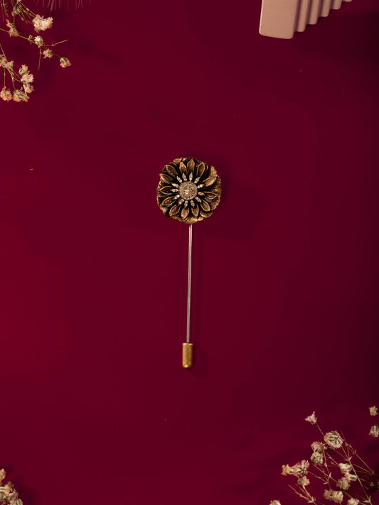 Floral Marvel Lapel Pin
