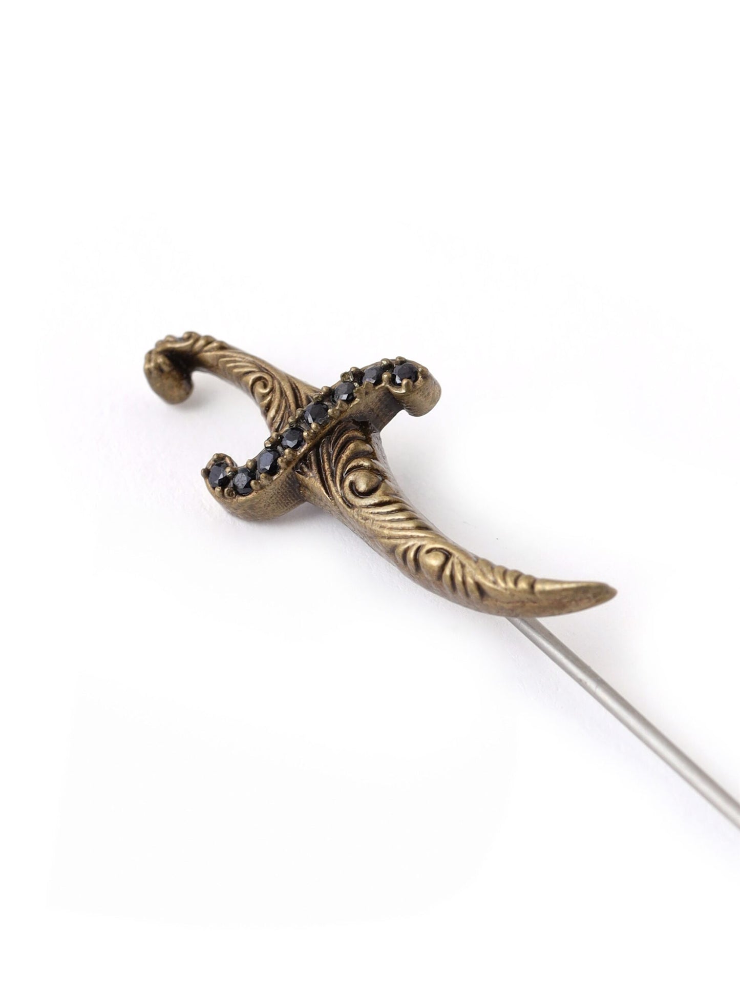 The Peacock Dagger Lapel Pin