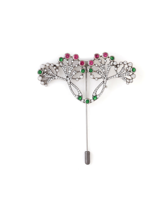 Plant Motif Lapel Pin