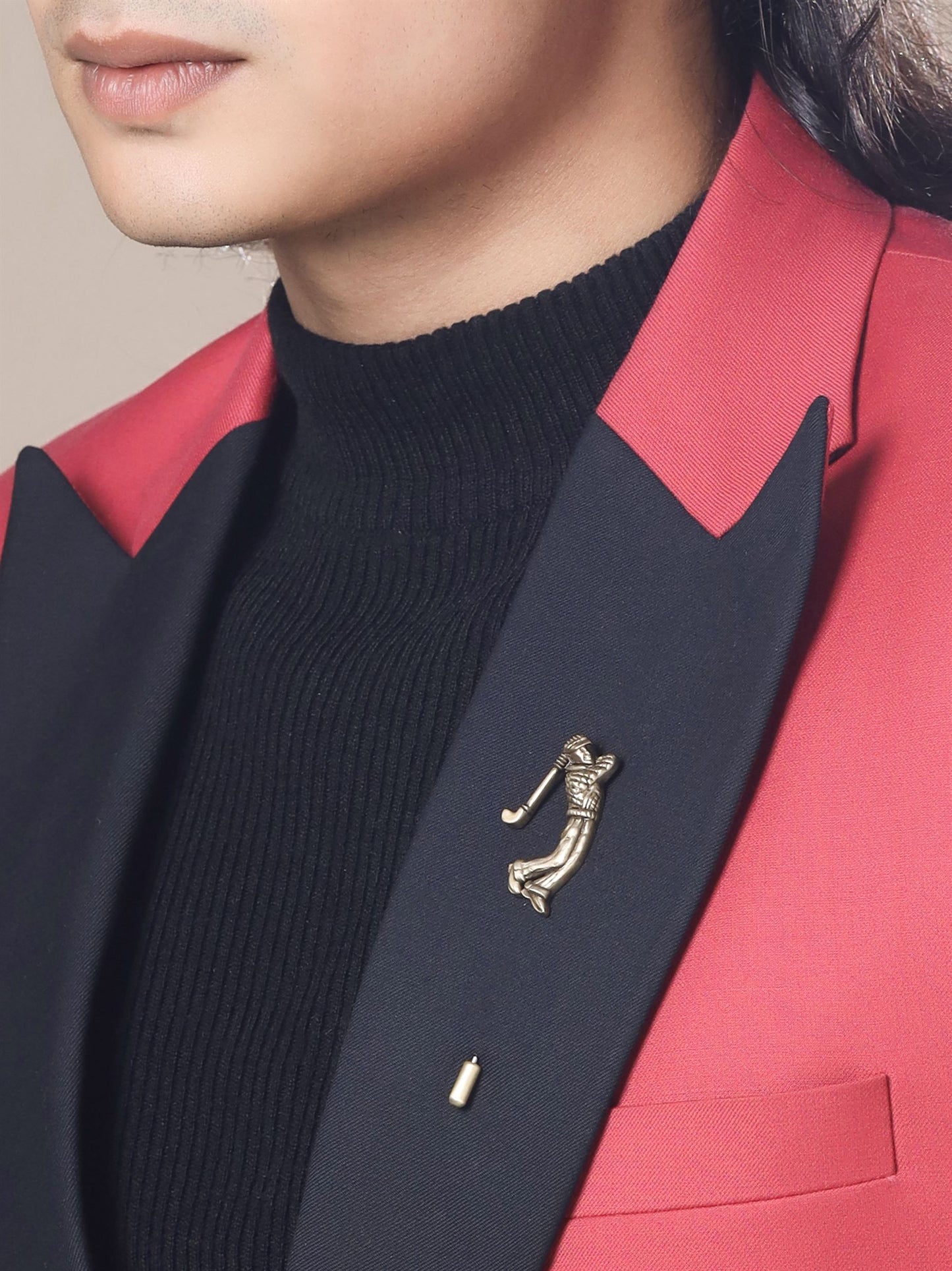 Golfer Lapel Pin