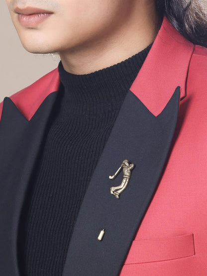 Golfer Lapel Pin