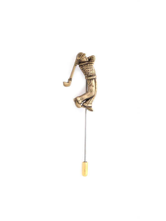 Golfer Lapel Pin