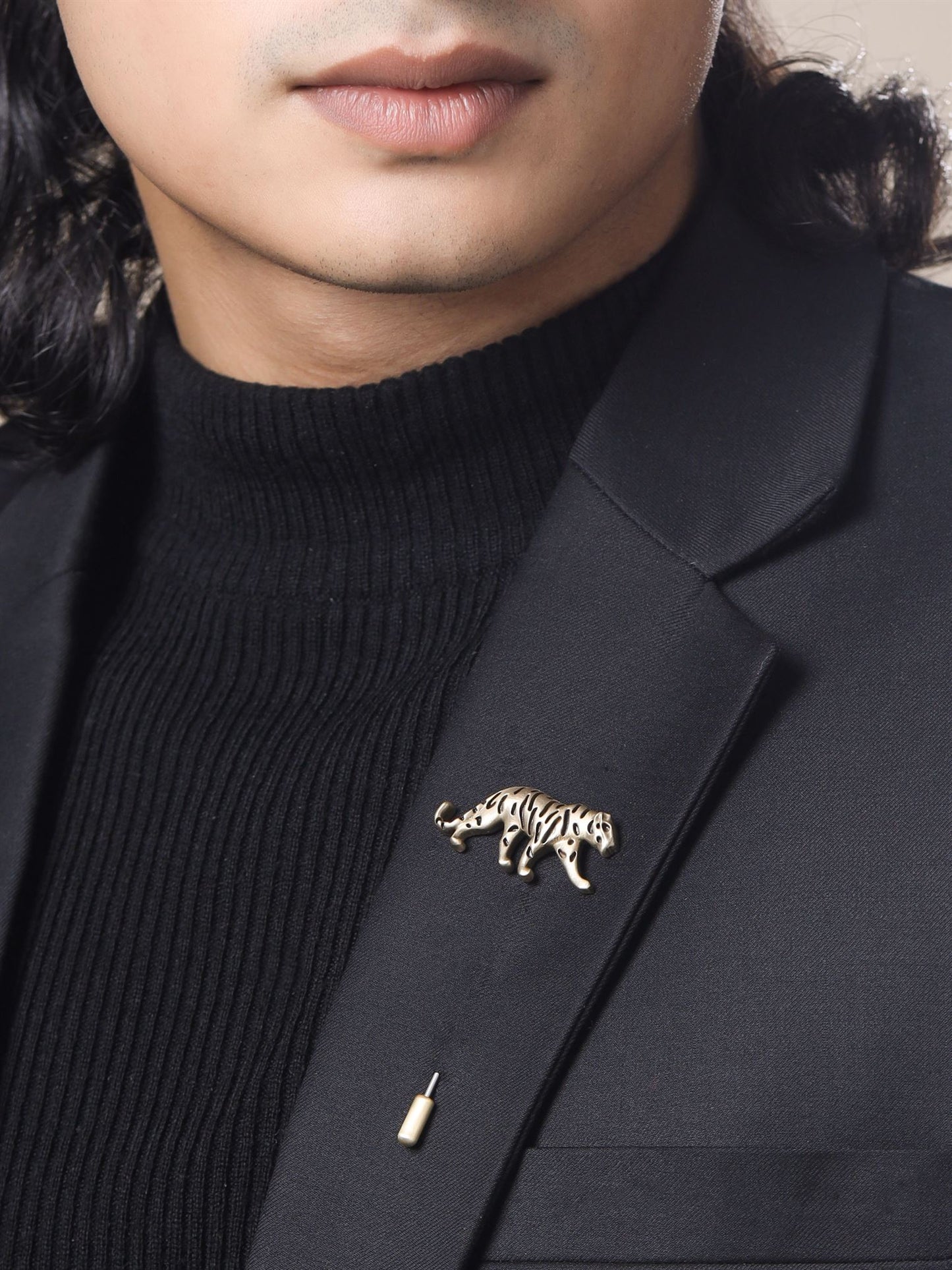 Calm Chetaah Lapel Pin