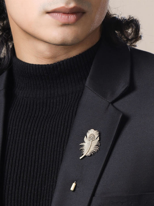 Peacock Grace Lapel Pin