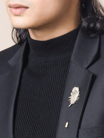 Peacock Grace Lapel Pin