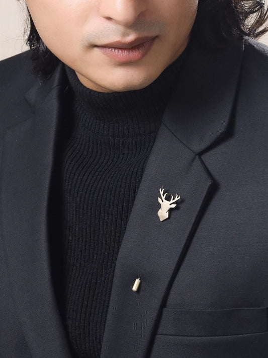 Imperial Stag Lapel Pin