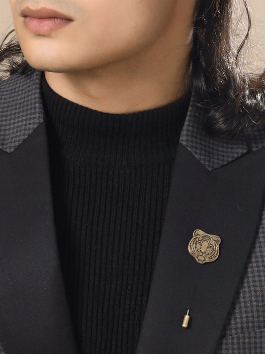 Fiery Tiger Lapel Pin