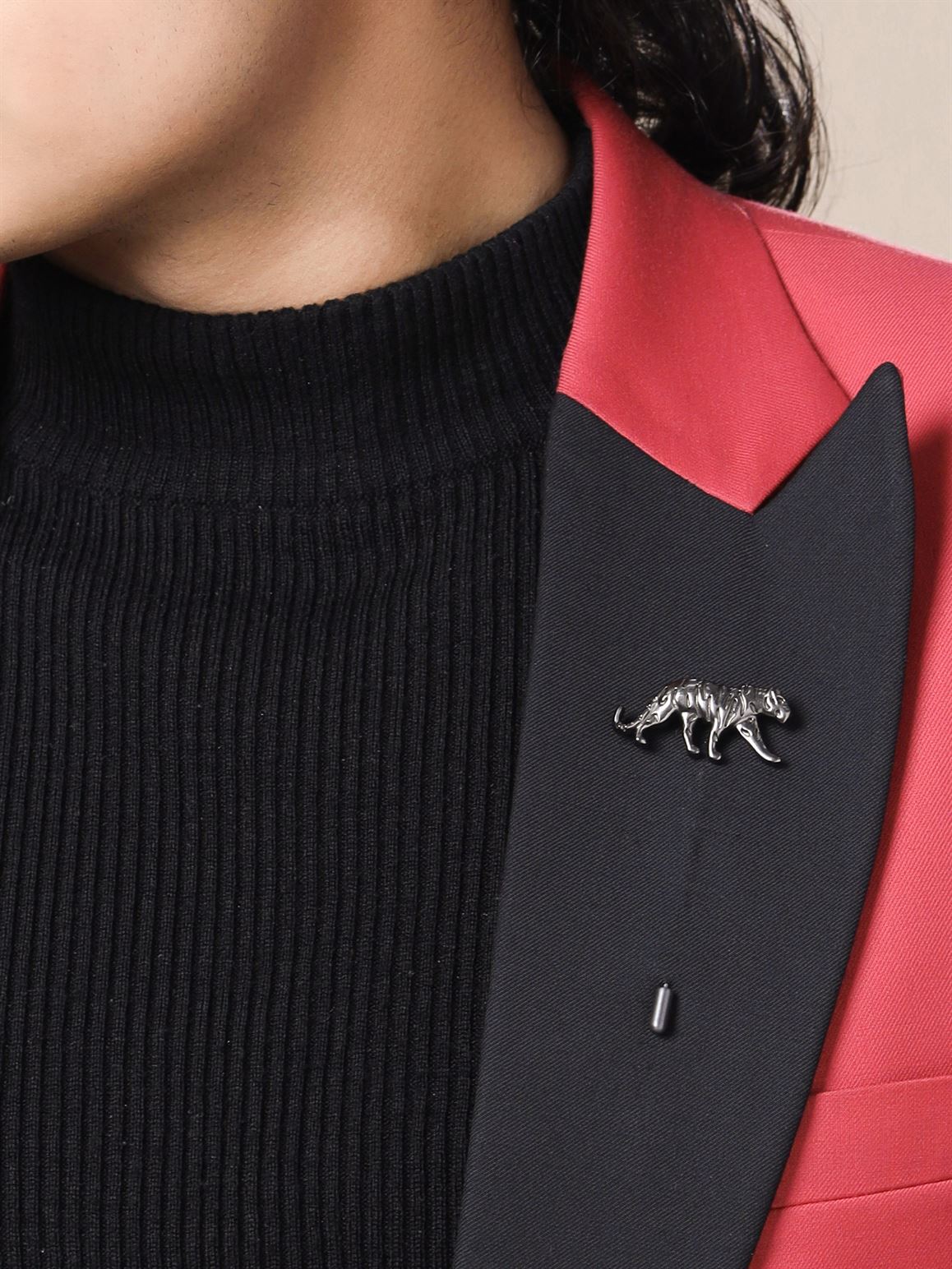Calm Chetaah Lapel Pin