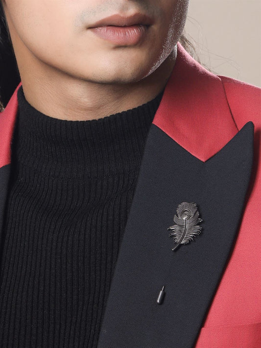 Peacock Grace Lapel Pin