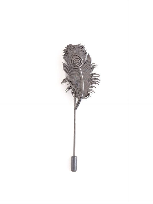 Peacock Grace Lapel Pin
