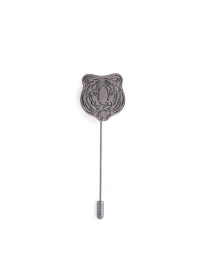 Fiery Tiger Lapel Pin