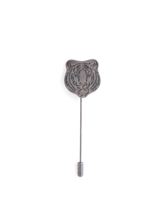 Fiery Tiger Lapel Pin