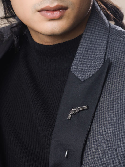 Power Gun Lapel Pin