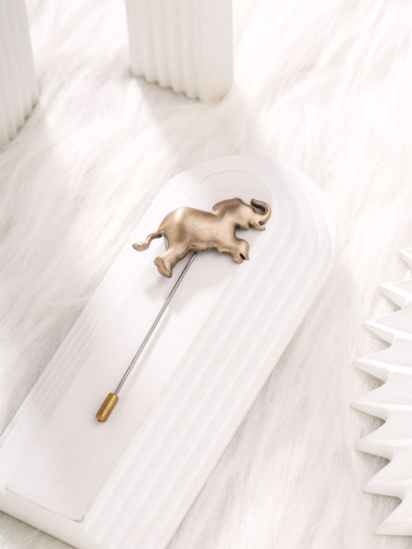 Happy Elephant
  Lapel Pin