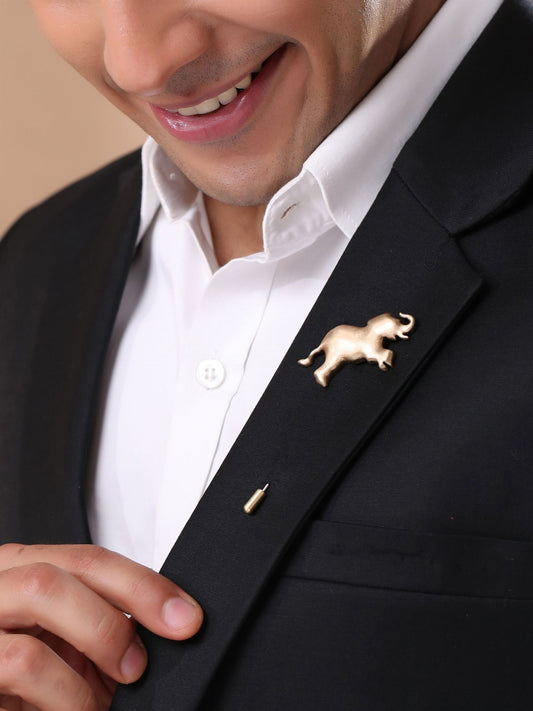 Happy Elephant
  Lapel Pin