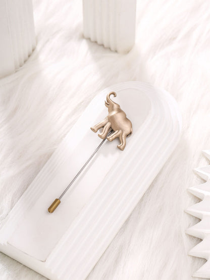 Elephant Joy Lapel Pin