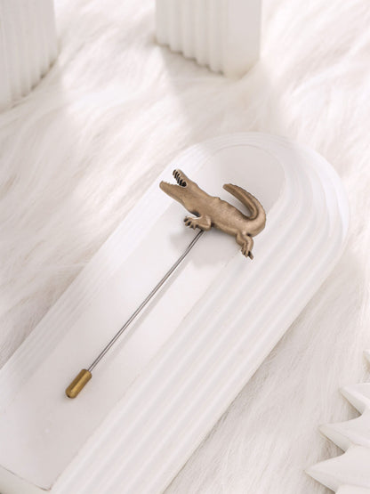 Crocodile Craft Lapel Pin