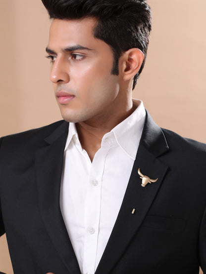 Bold Bull Lapel Pin