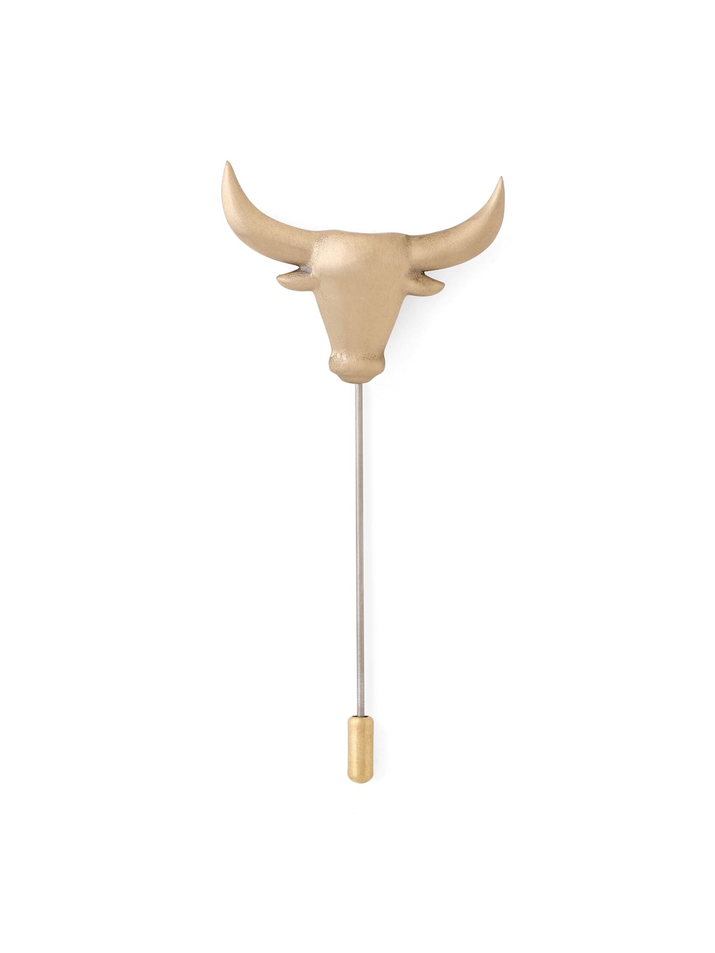Bold Bull Lapel Pin