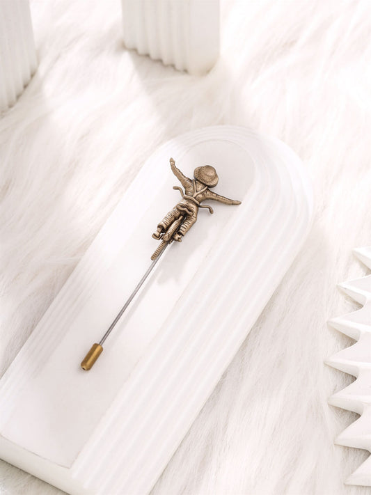 Cyclist Lapel Pin