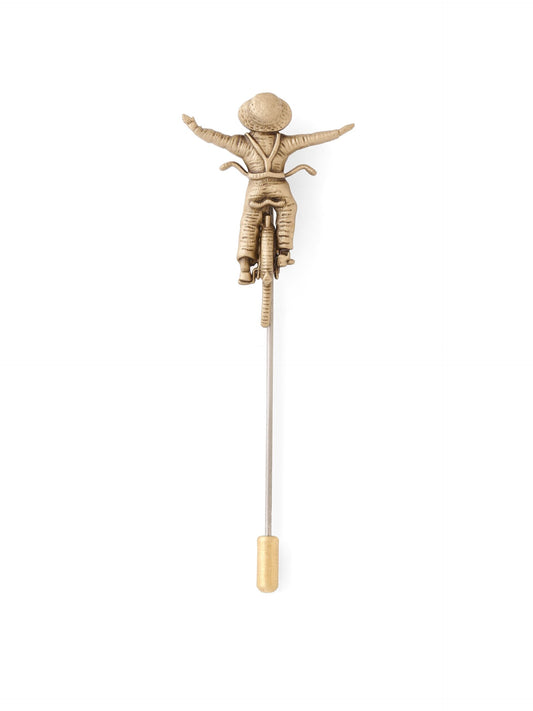Cyclist Lapel Pin