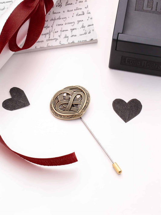 Heart of Infinity Lapel Pin