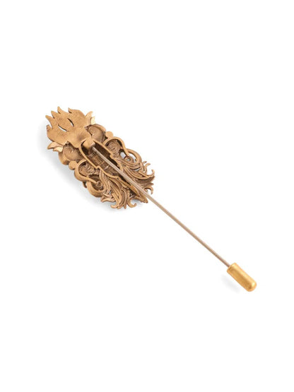 Shiva Mukh Trishul Lapel Pin