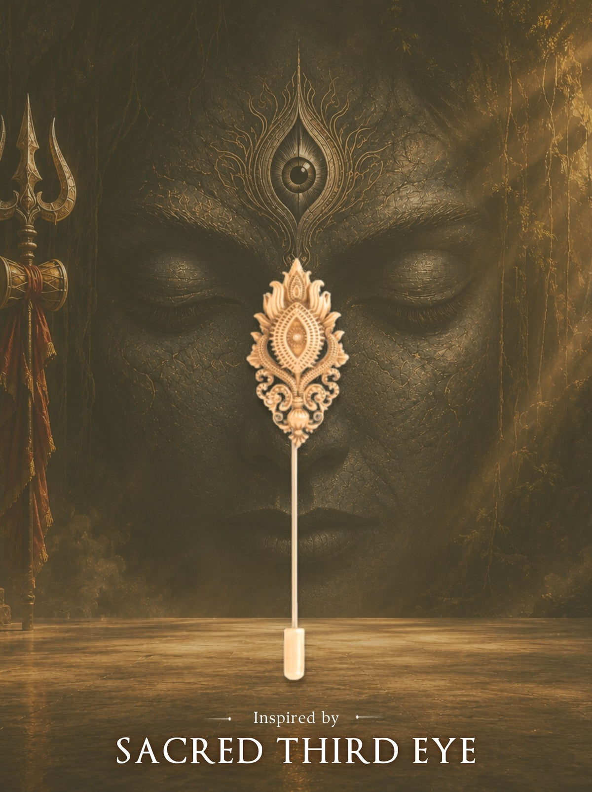 Trayambakam Lapel Pin