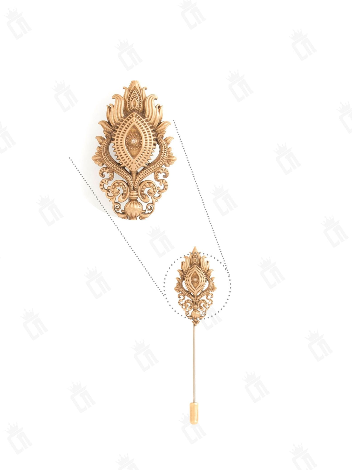 Trayambakam Lapel Pin