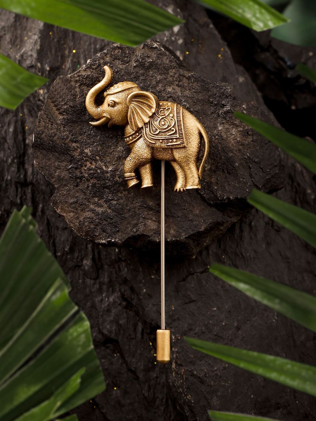 Regal Elephant Lapel Pin