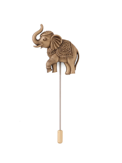 Regal Elephant Lapel Pin