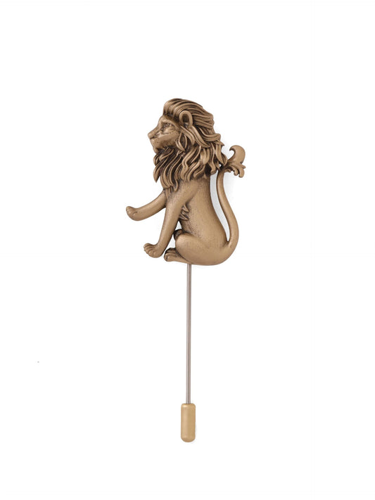 Lion's Poise Lapel Pin