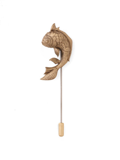 Koi Elegance Lapel Pin