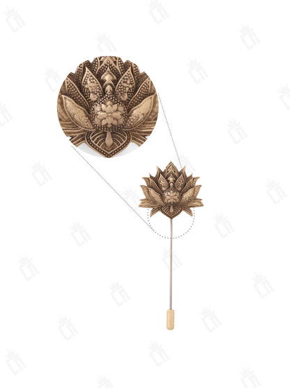 Lotus Radiance Lapel Pin