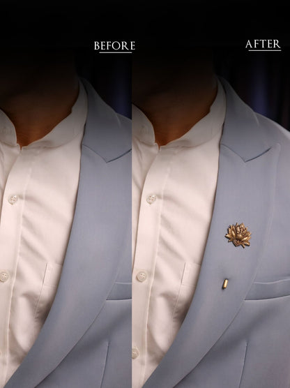Lotus Radiance Lapel Pin