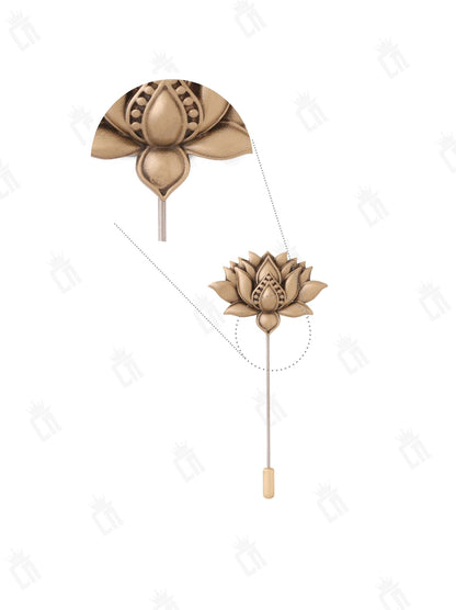 Lotus Aura Lapel Pin