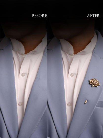 Lotus Aura Lapel Pin