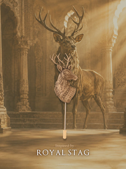 Ethereal Stag Lapel Pin