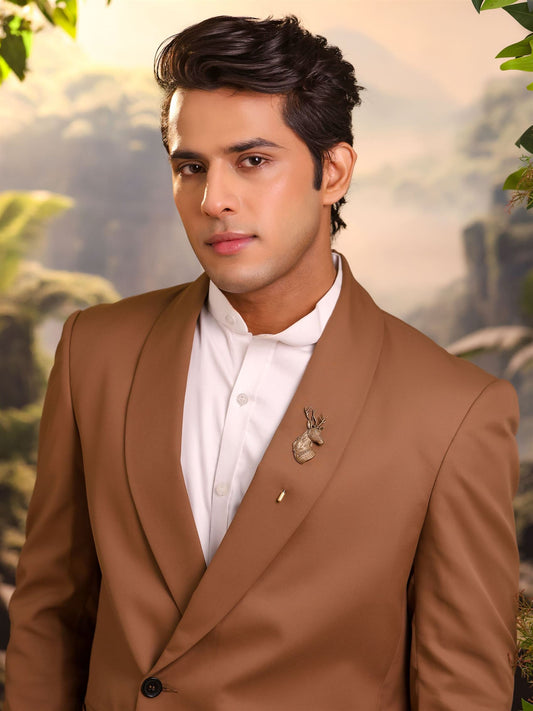 Ethereal Stag Lapel Pin