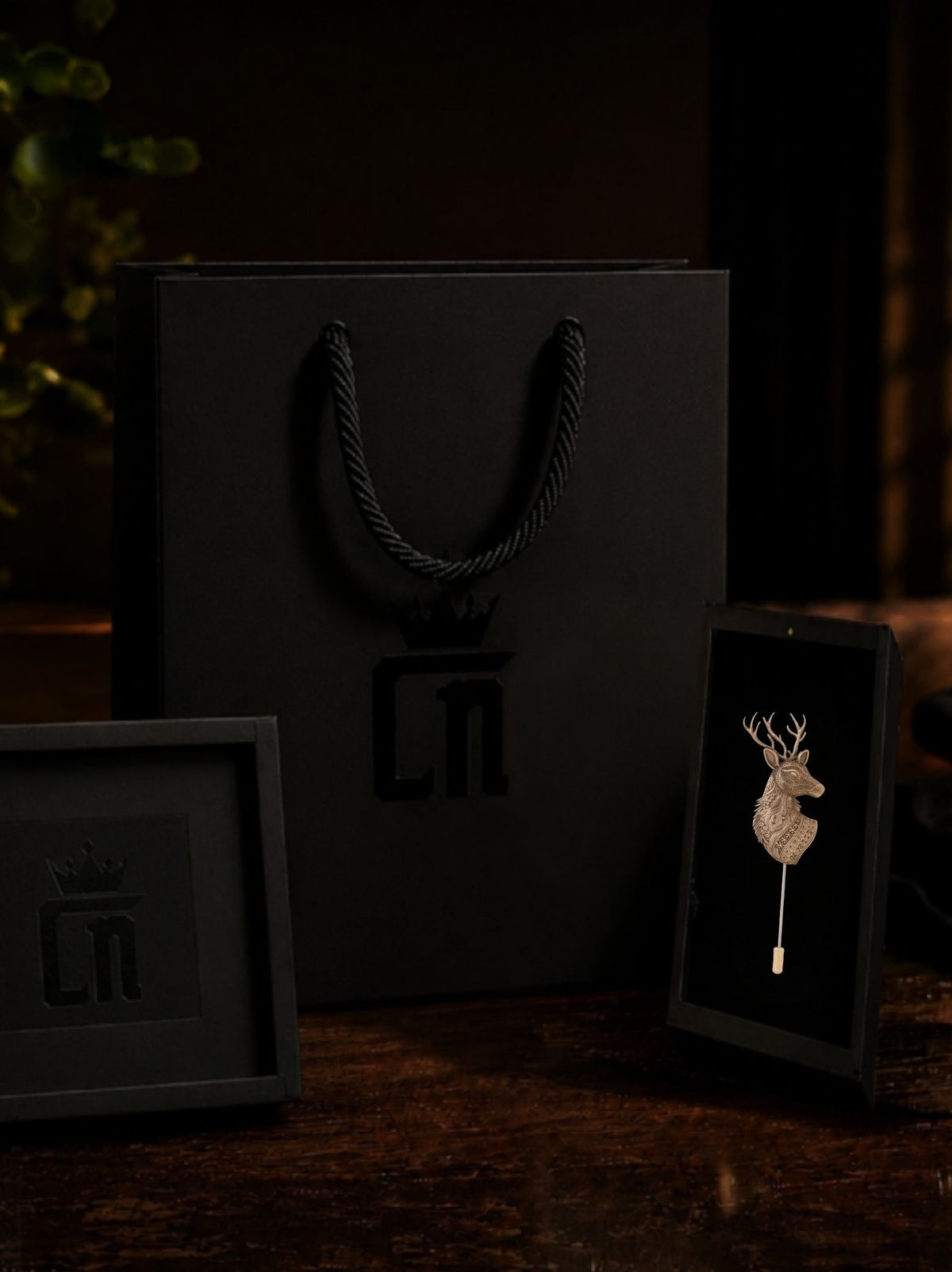 Ethereal Stag Lapel Pin