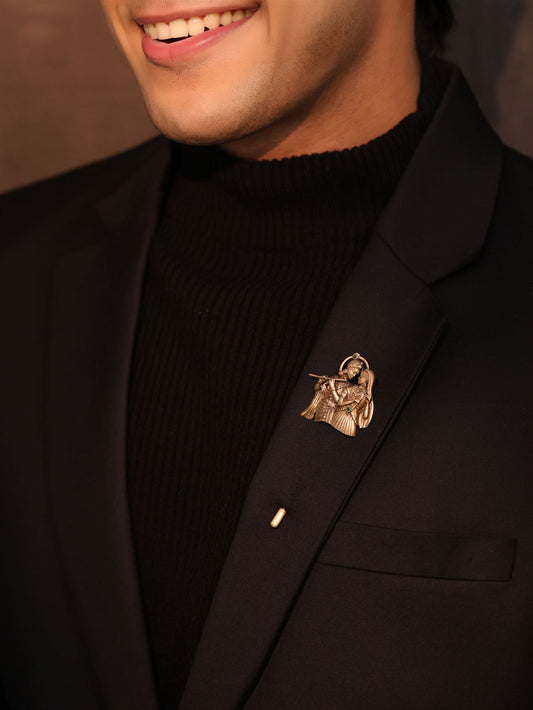 Eternal Radha-Krishna Raas Lapel Pin