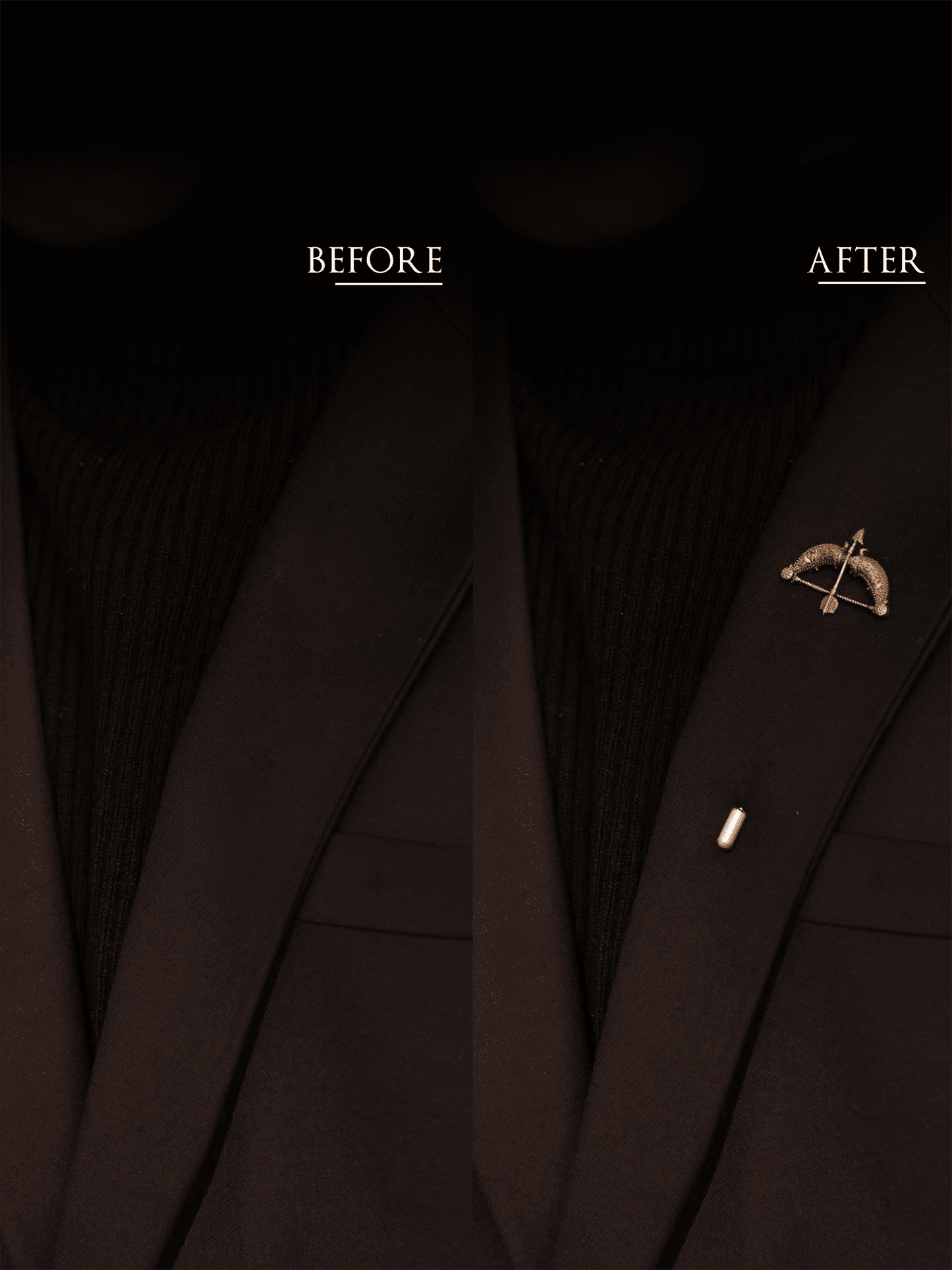 Ram Dhanush Lapel Pin