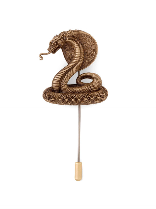 Serpent Sovereign Lapel Pin