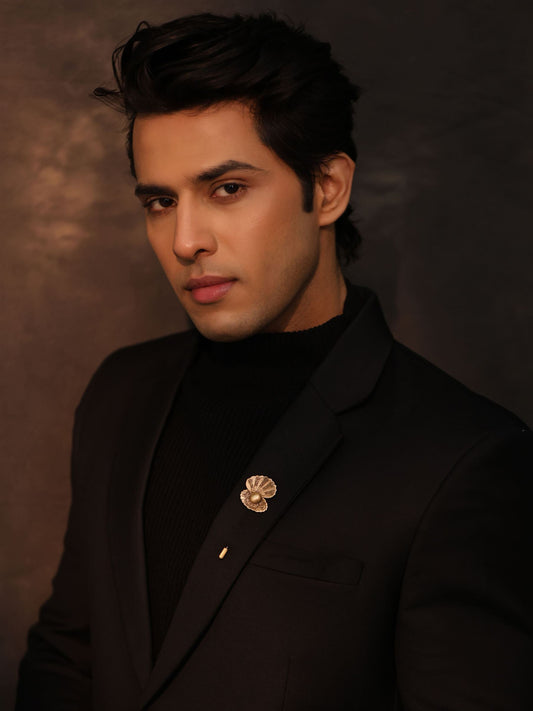 Aurum Bloom Lapel Pin